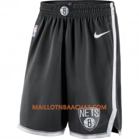 Brooklyn Nets Homme Shorts Noir 2018-19 Nike Swingman